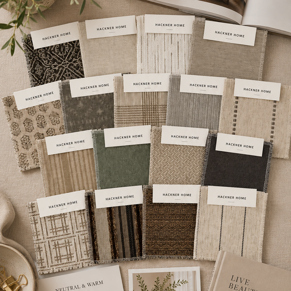 Fabric Sample Kit | Neutral & Warm
