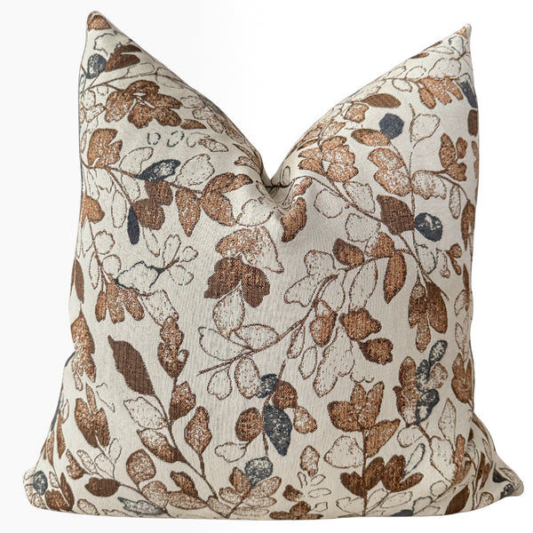 Cottage Stems | Maple & Blue Pillow Cover