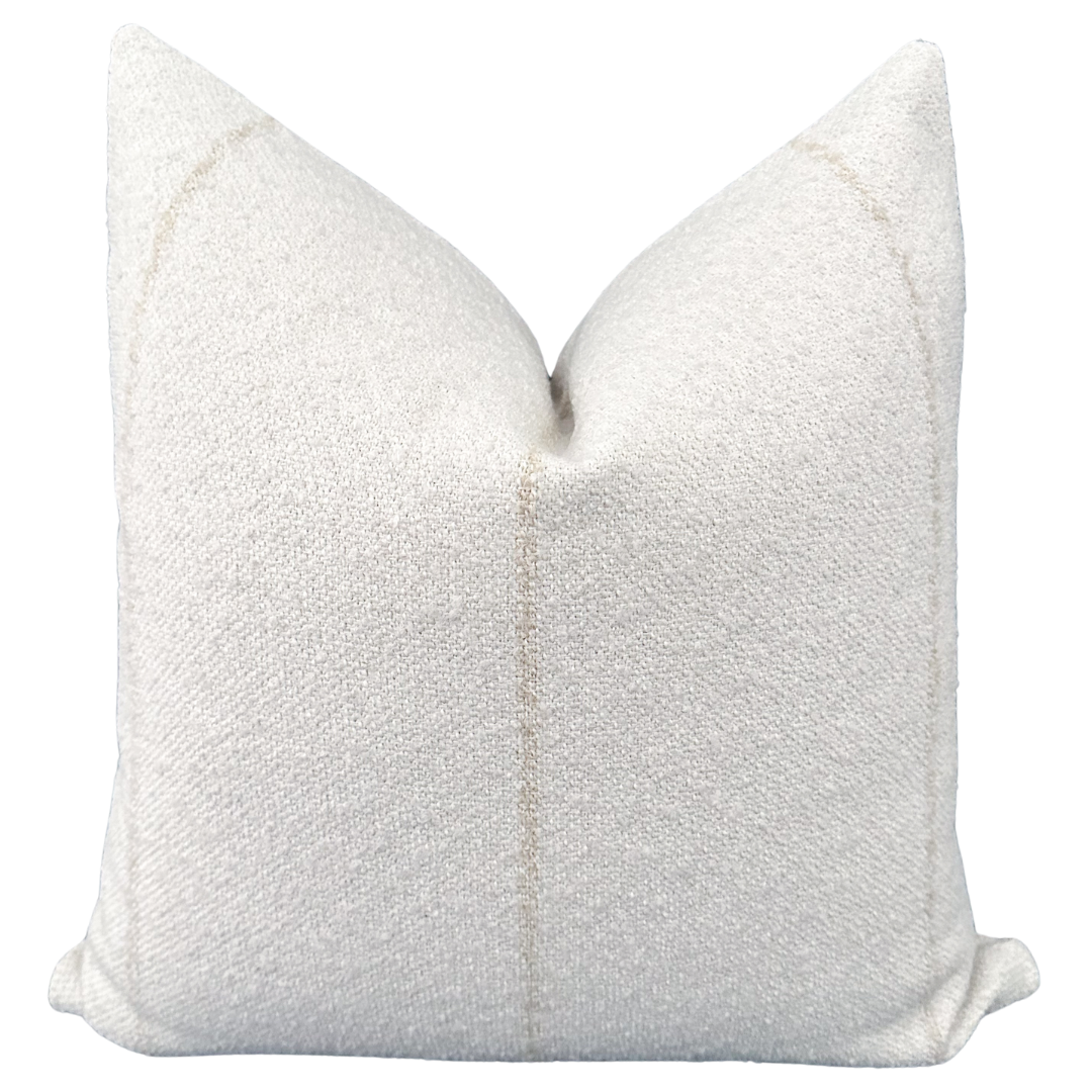 Cozy Ivory Indoor/Outdoor Pillow Cover