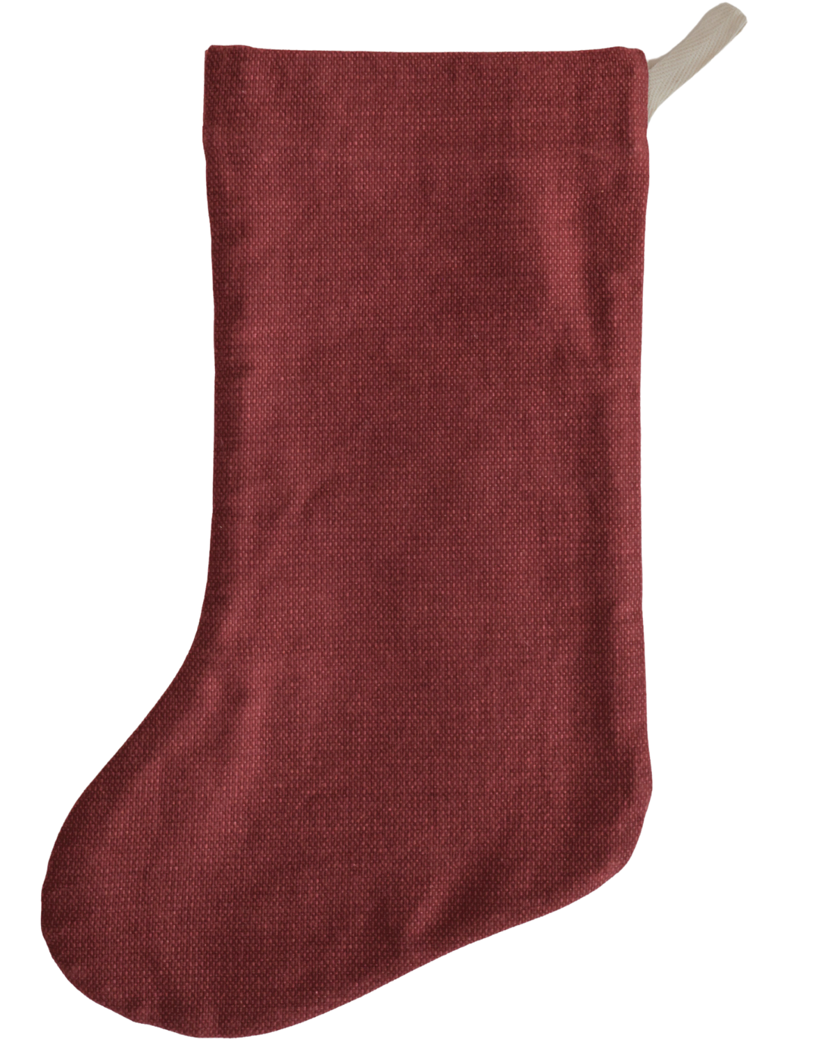 Cranberry | Boho Christmas Stocking