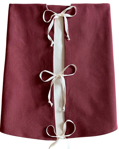 Cranberry Christmas Tree Skirt