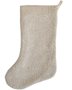 Crema | Boho Christmas Stocking