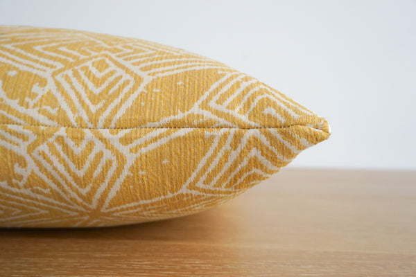 Twila Yellow | Outdoor Pillow Cover