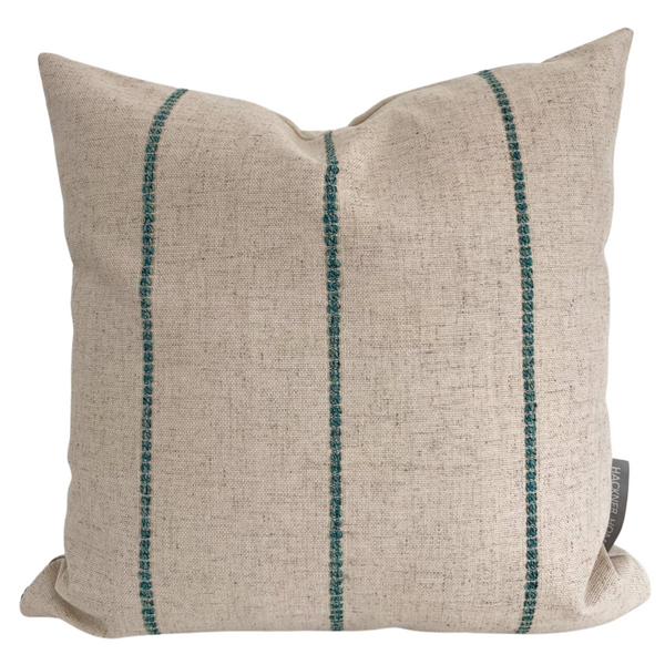 Embroidered Stripe | Teal (ON THE SHELF)