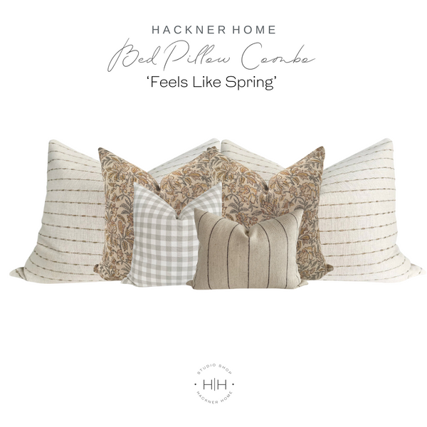 Bed Pillow Combo 'Feels Like Spring’
