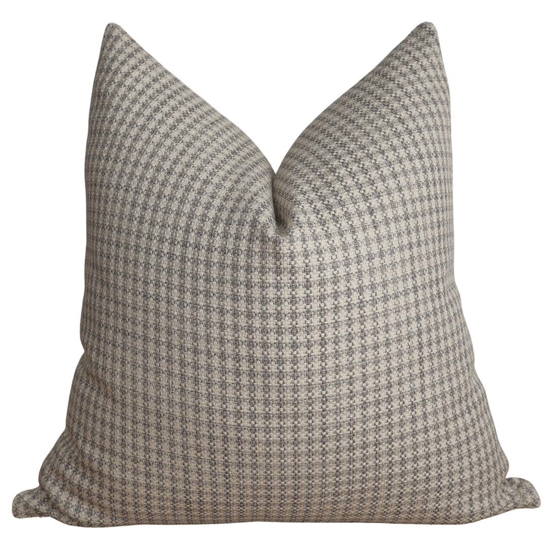 Gentleman's Checkered Plaid Pillow Cover