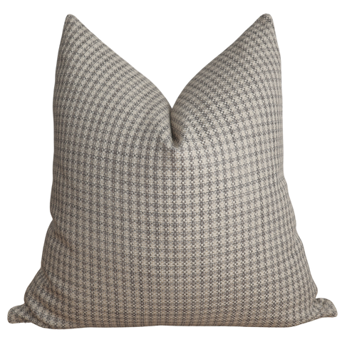 Gentleman's Checkered Plaid Pillow Cover