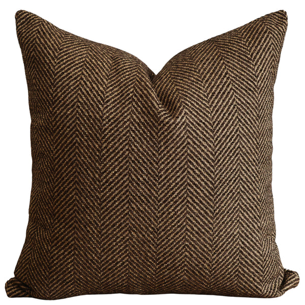 Golden Brown Jumper Pillow Cover