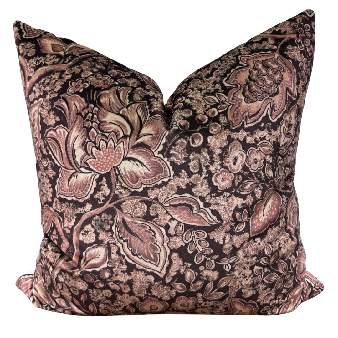 Heritage Purple & Pink Pillow Cover