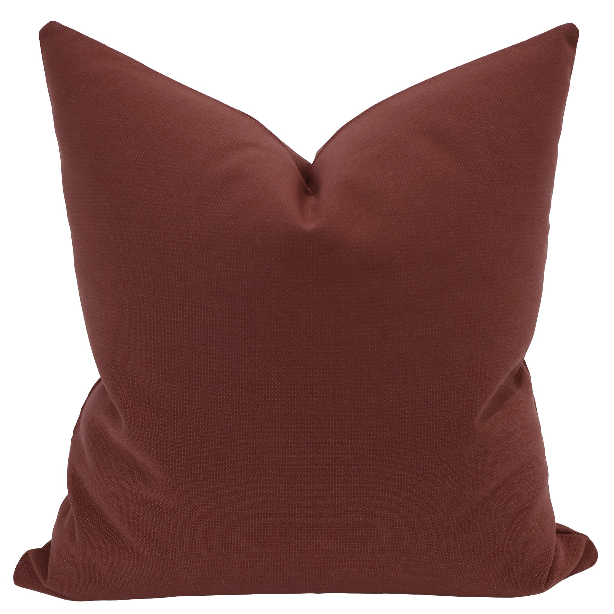 Solid Canvas | Cranberry Pillow Cover