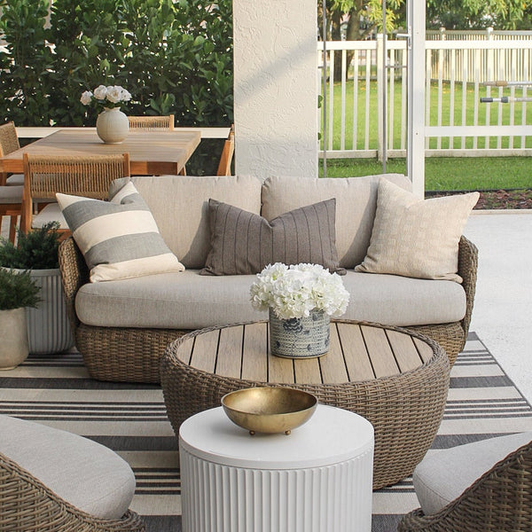 Alan Stripe Outdoor Pillow Cover