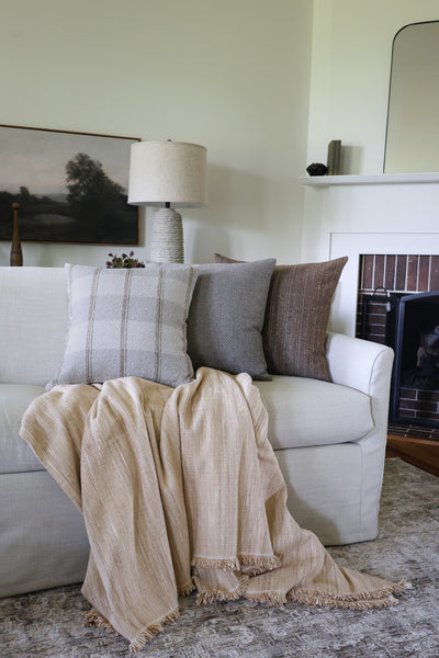 Loomed Weighted  Blanket | Sand