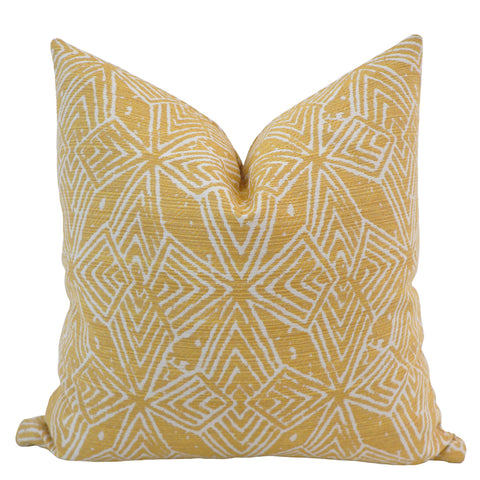 Twila Yellow | Outdoor Pillow Cover