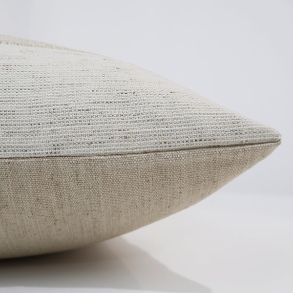 Reflection Stripe | White Pillow Cover
