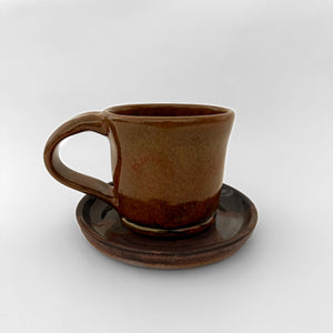 Stoneware Mug & Saucer ART.01