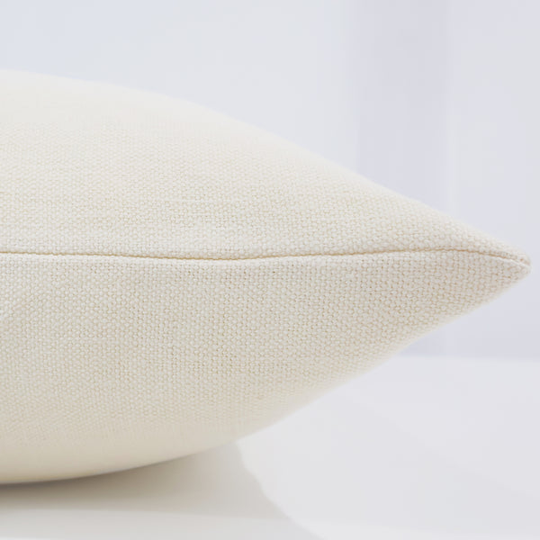 Washed Oyster Linen Pillow Cover