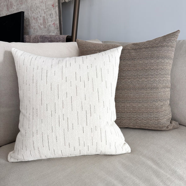 Cotton Threads | White Pillow Cover