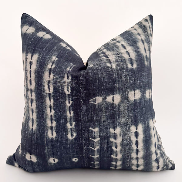 Hello Indigo Pillow Cover (ON THE SHELF)