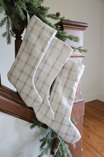 Willow | Small Minimal Christmas Stocking