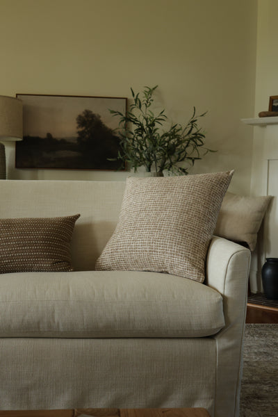 Sandalwood Weave Pillow Cover