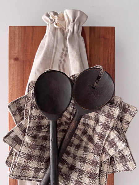 Gift Bundle 'Wooden Serving Board, Shopping Bag Organizer, & Bowl Cozy Set of 5'