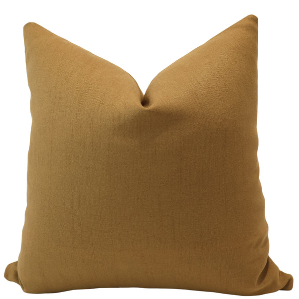 Aged Golden Pillow Cover