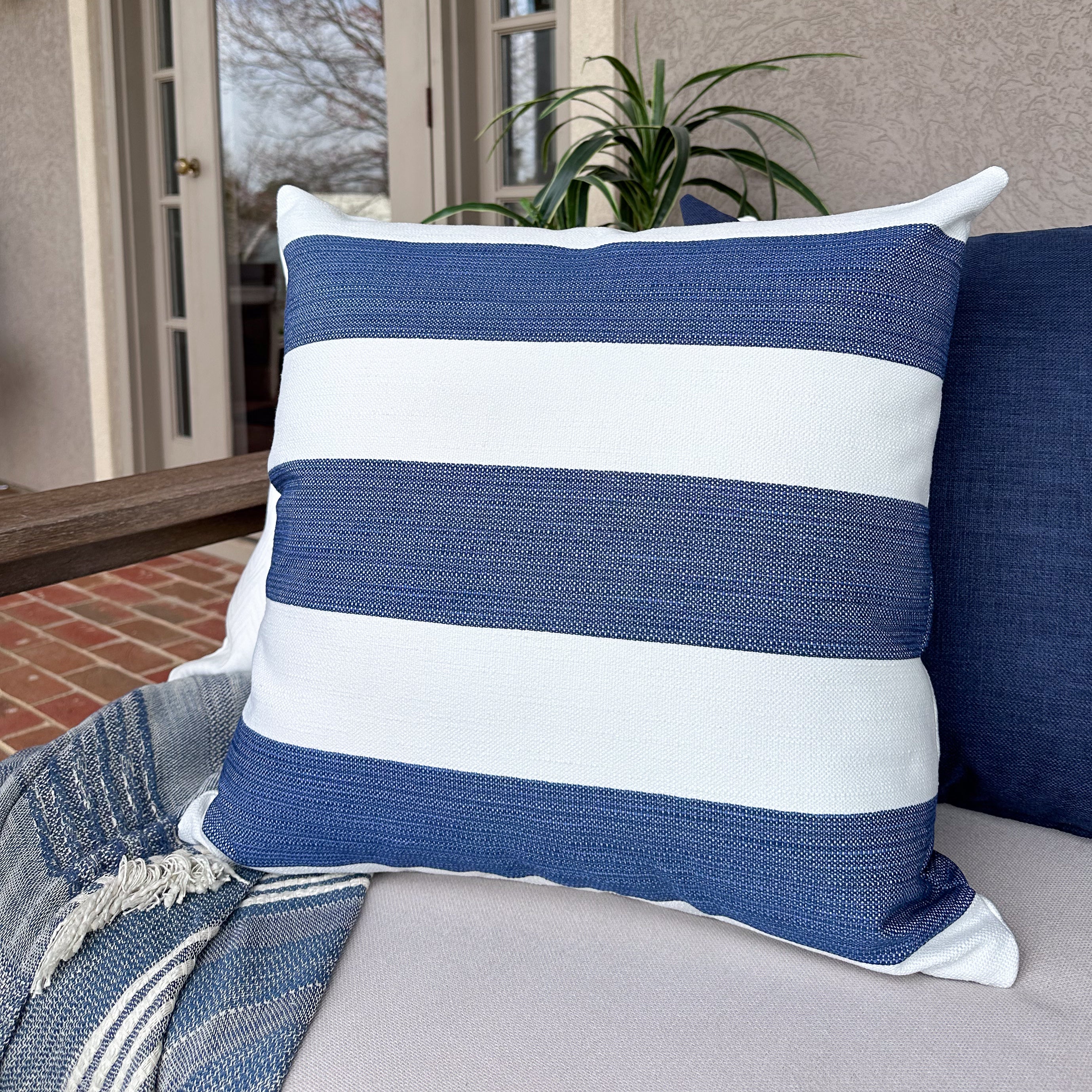 Cabana Stripe Pillow Cover