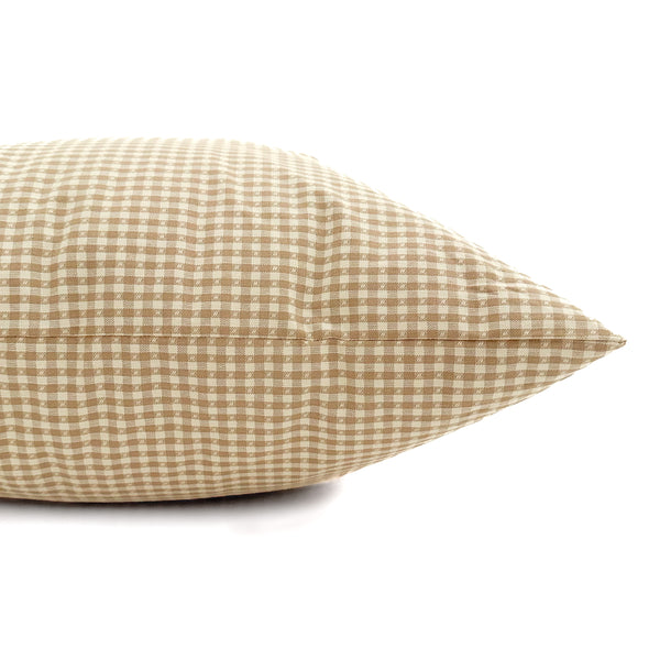 Vintage Gingham Pillow Cover