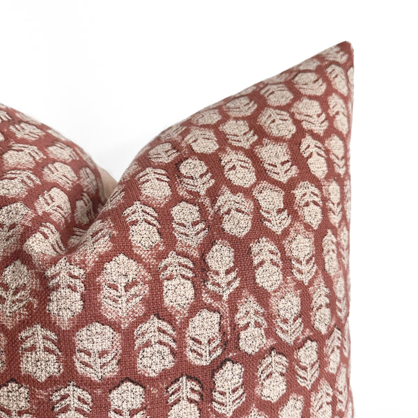 Wabi | Red Clay Pillow Cover