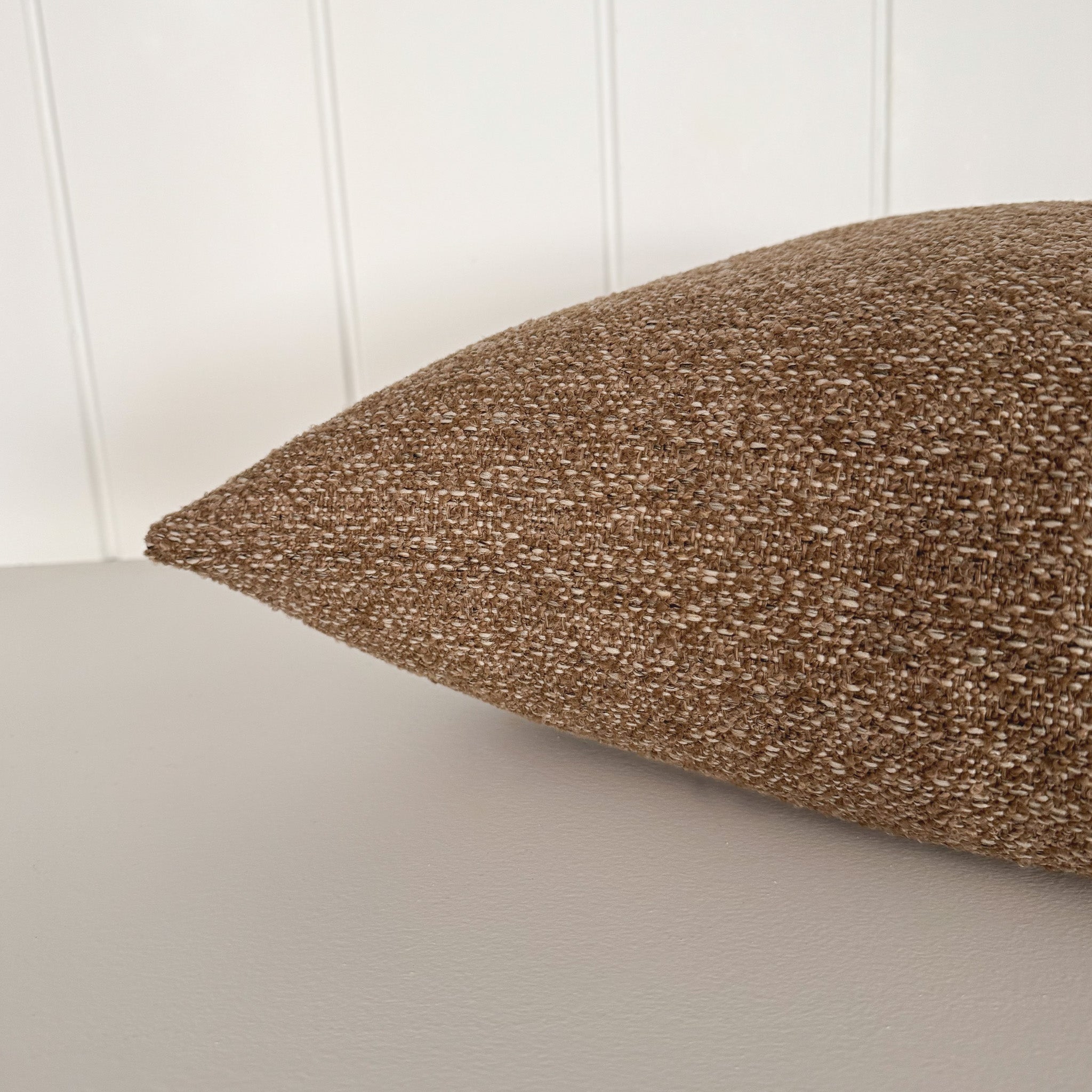 Farro Brown Pillow Cover