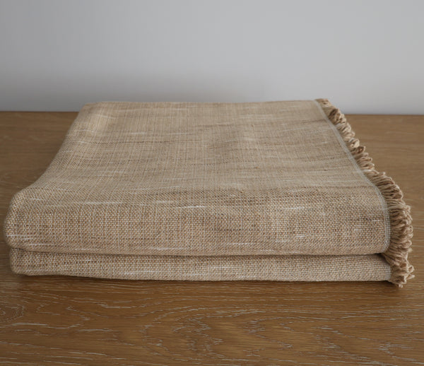 Loomed Weighted  Blanket | Sand