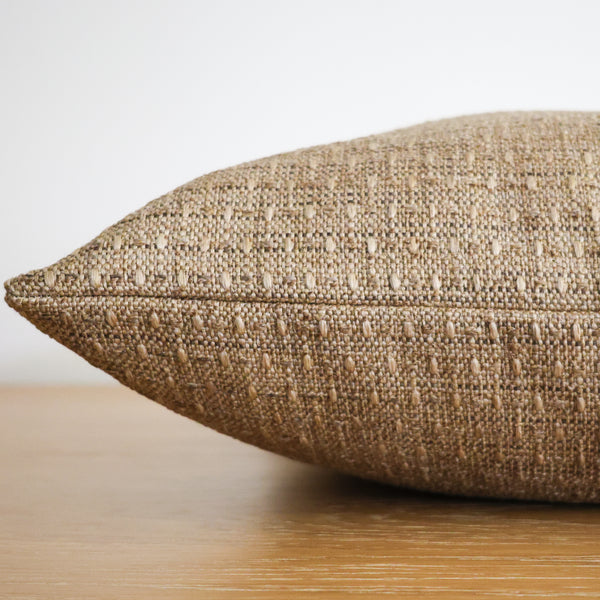 Woven Wheat Pillow Cover