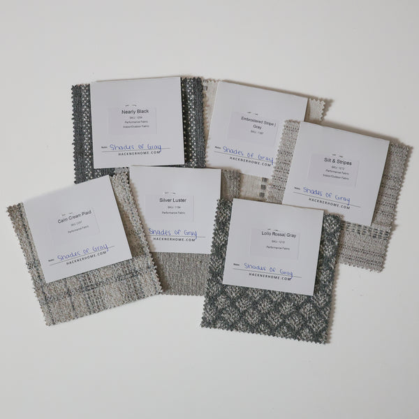 Fabric Sample Kit | Shades of Gray