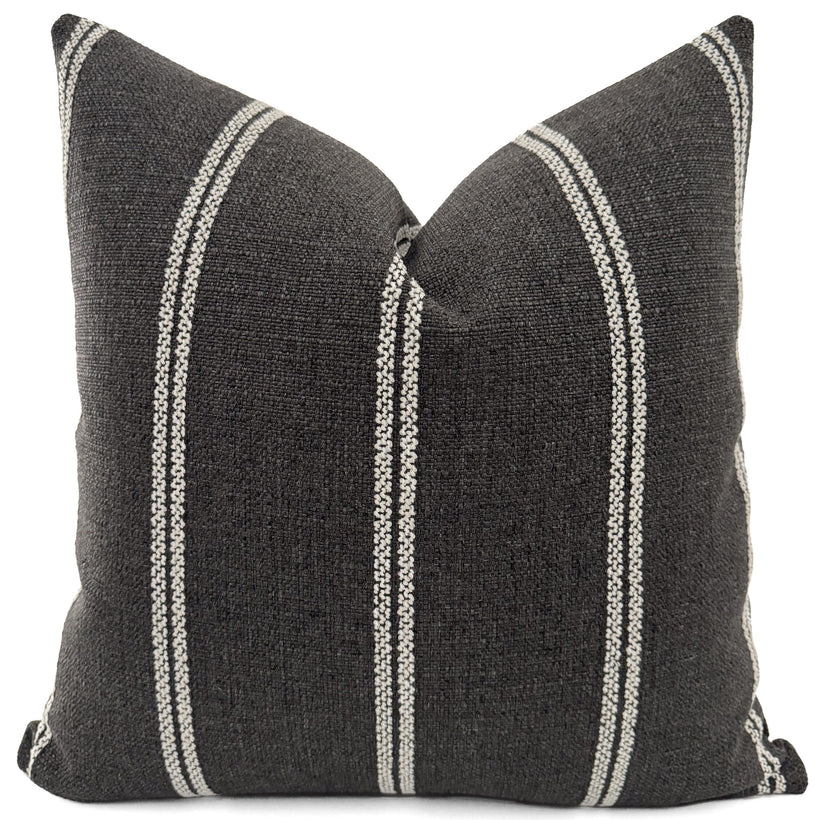 Pillow Covers Gray &amp; Black