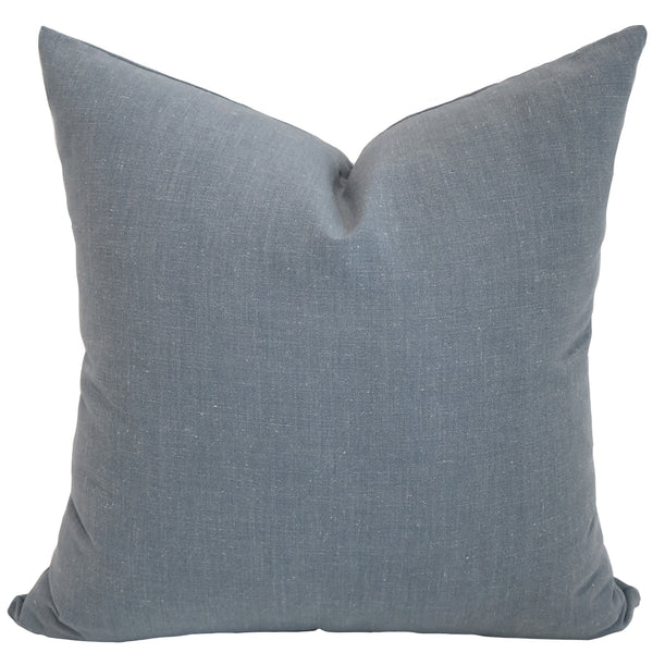 Washed Cotton Jean Pillow Cover