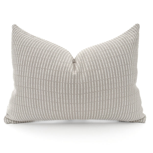Pebble Gray Outdoor Pillow Cover