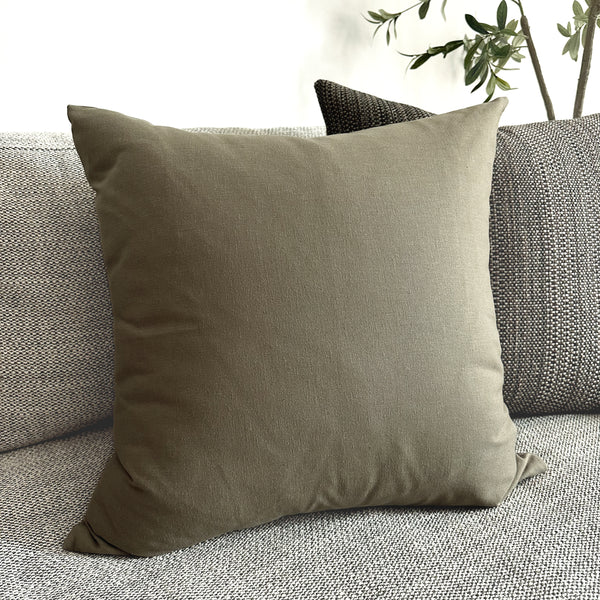 Liman | Olive Drab Pillow Cover
