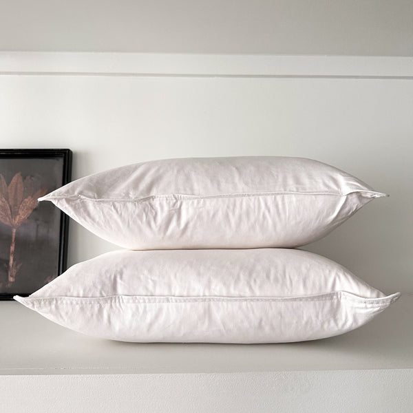 Bed Pillow Insert Combo with 16x26 Lumbar