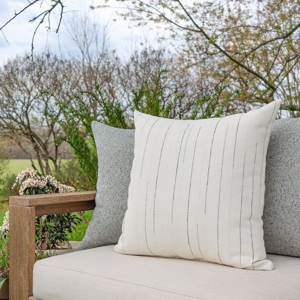 Salt + Indigo Outdoor Pillow Cover