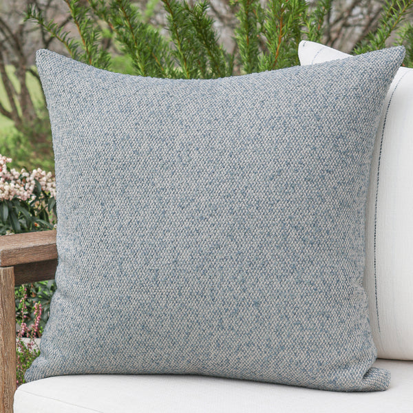 Loom Azure Indoor/Outdoor Pillow Cover
