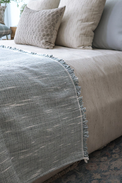 Loomed Weighted  Blanket | Rain