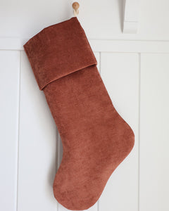 Gala Red Velvet Christmas Stocking | Heritage Design