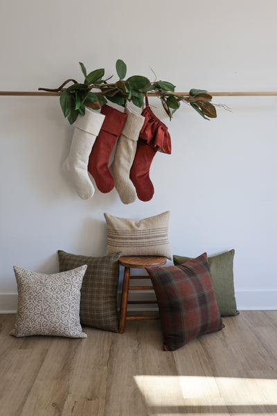 Young Philip Wool Plaid Pillow Cover