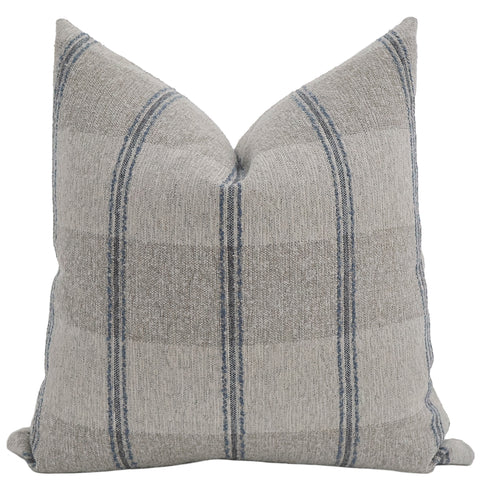 Mesa Stripe | Blue Pillow Cover