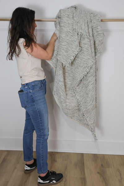 Loomed Weighted  Blanket | Ink