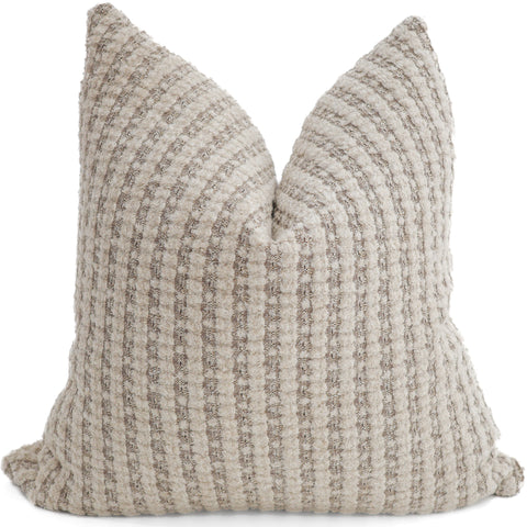 Boho Blanc Pillow Cover