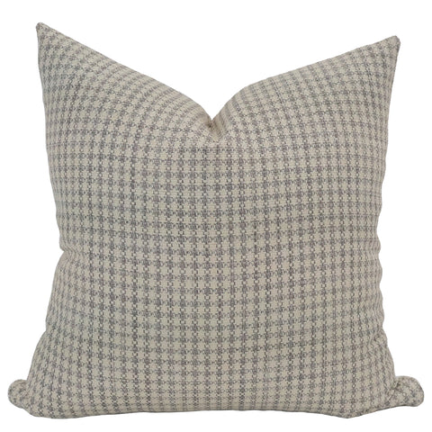 Gentleman's Checkered Plaid Pillow Cover