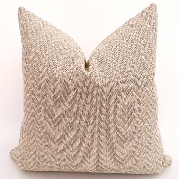 Basketweave | Creamy Pillow Cover (ON THE SHELF)