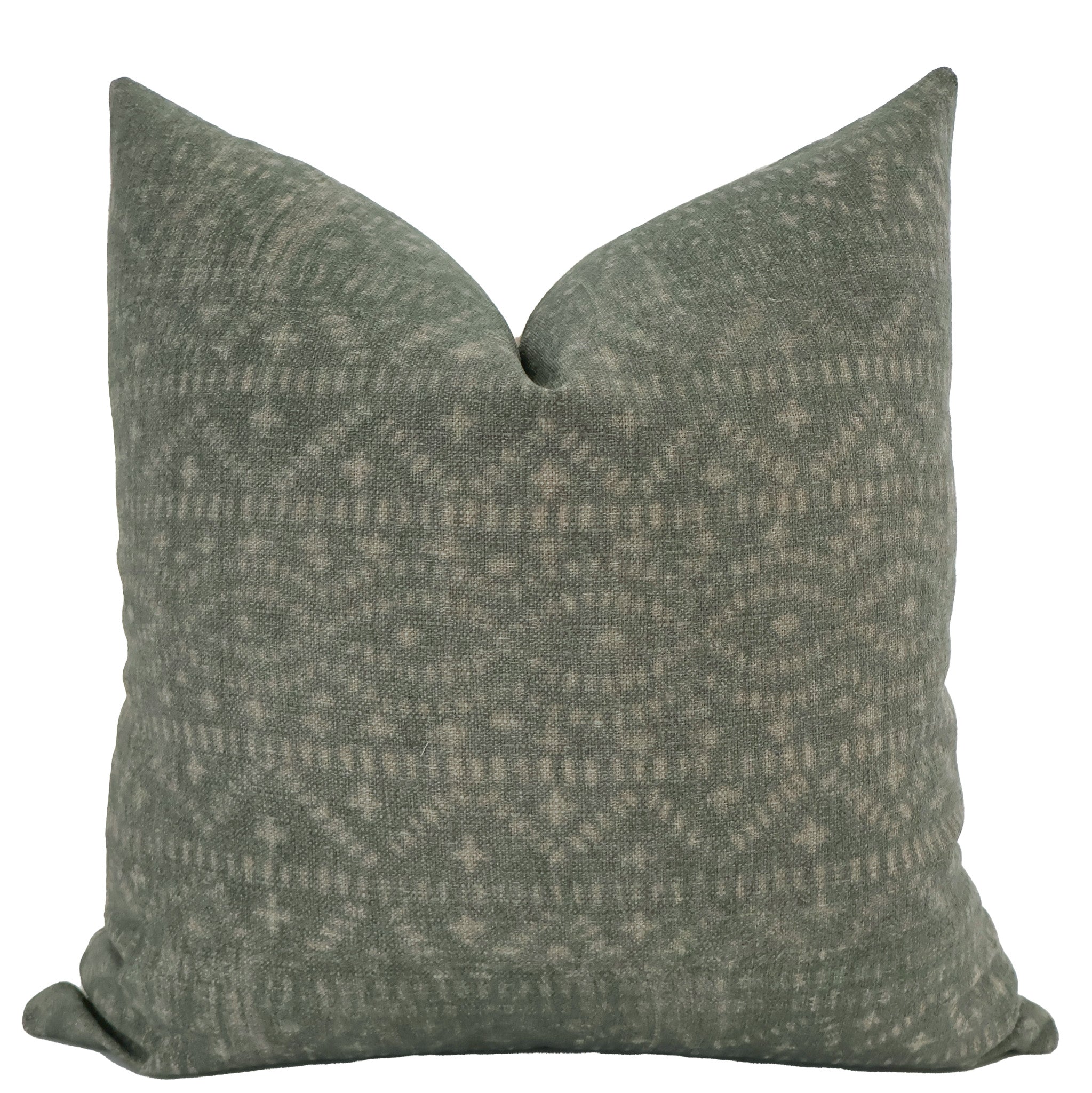 Elias | Gray Green Pillow Cover