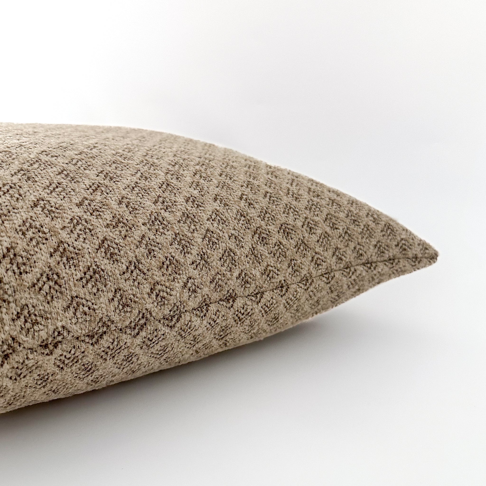 Lollo Rossa | Brown Pillow Cover